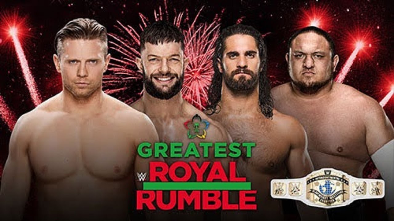 Greatest Royal Rumble: Finn Balor VS Seth Rollins VS The Miz VS Samoa Joe camera iphone 8 plus apk