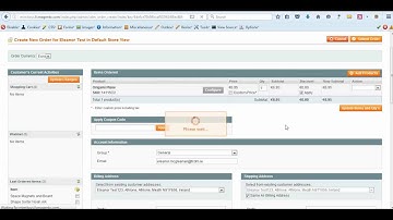 Magento - how to create new order