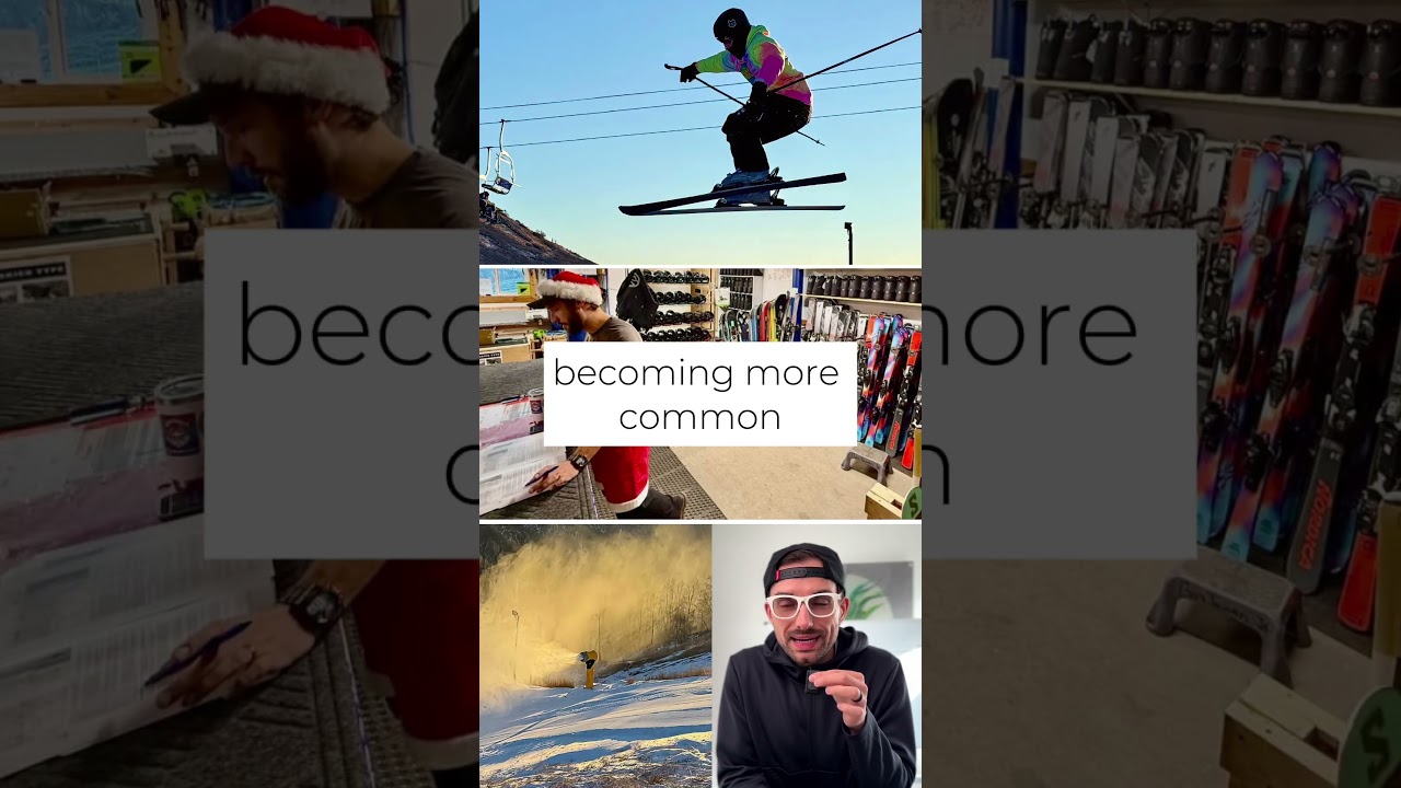 Skiing is Serious Biz