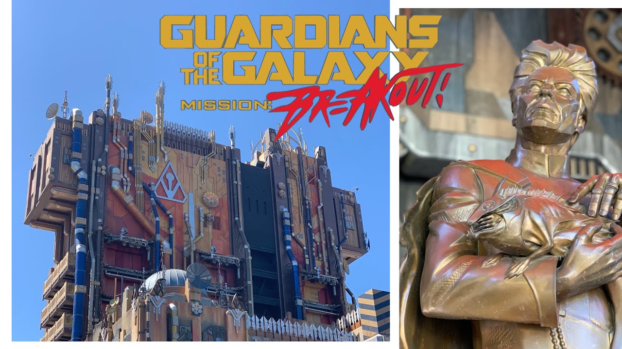 (4K) Guardians of the Galaxy MISSION: BREAKOUT! | Full Ride POV + Line ...