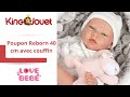 Poupon reborn 40 cm avec couffin  901658