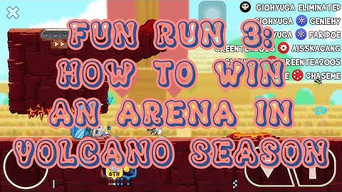 FUN RUN 3 | VOLCANO SEASON | TIGER ARENA