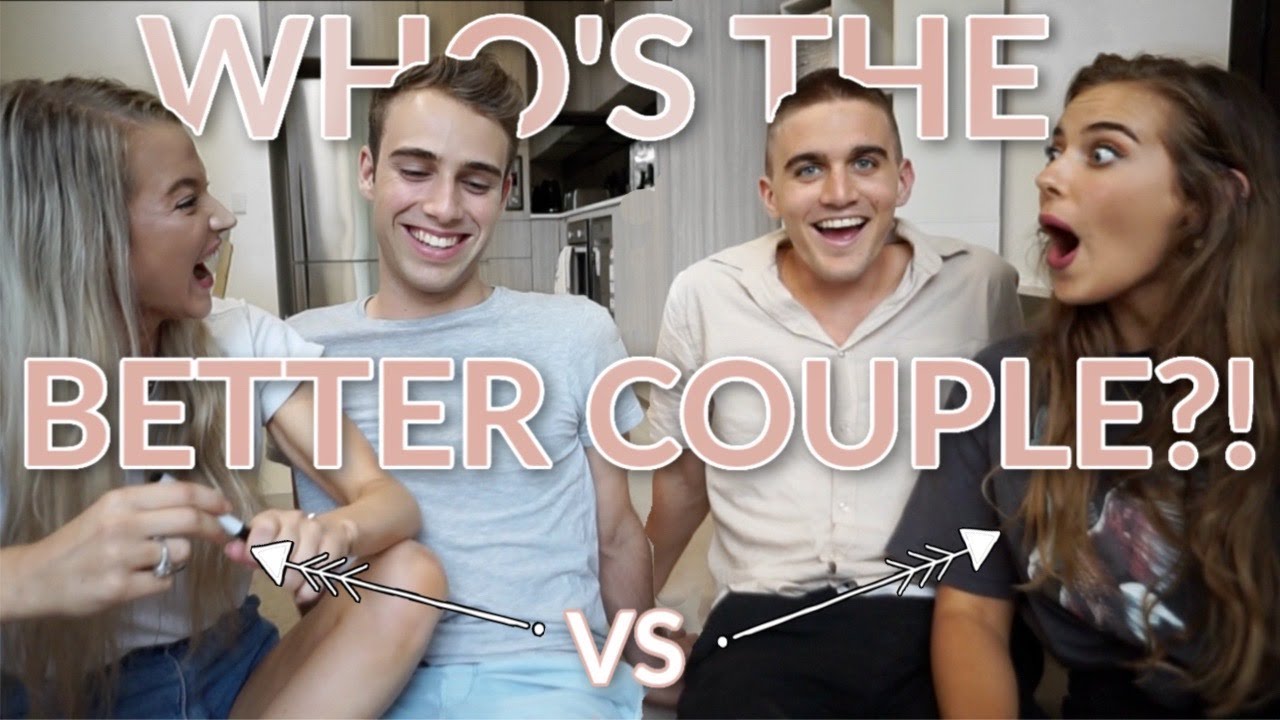 COUPLE VS COUPLE CHALLENGE Who's The Better Couple?! 😂 YouTube