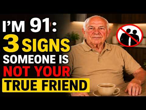 I'm 91: 3 Signs Someone Is NOT Your True Friend