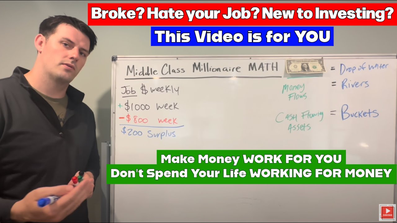 Middle Class Millionaire Math Series - Part 1 - Change How You Think About Money 
