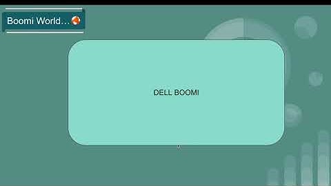 Dell Boomi Tutorial Day-1 | Dell Boomi Introduction | Boomi World
