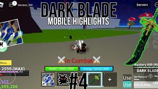 DARK BLADE IS ABSOLUTELY INSANE… | Mobile bounty hunt! | ghoul v4 dark blade pvp