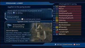 Original Xbox Halo 2 [XLink Kai]: Capture The Flag [Sanctuary]