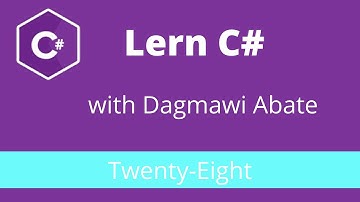 28) Learn C# with Dagmawi-Abate; Picture Box Control; Amharic