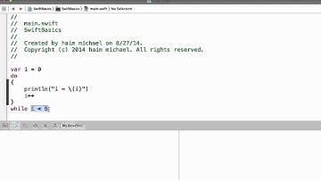 The Do While Loop in Swift