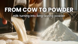 How Milk Powder Is Made From Start to Finish
