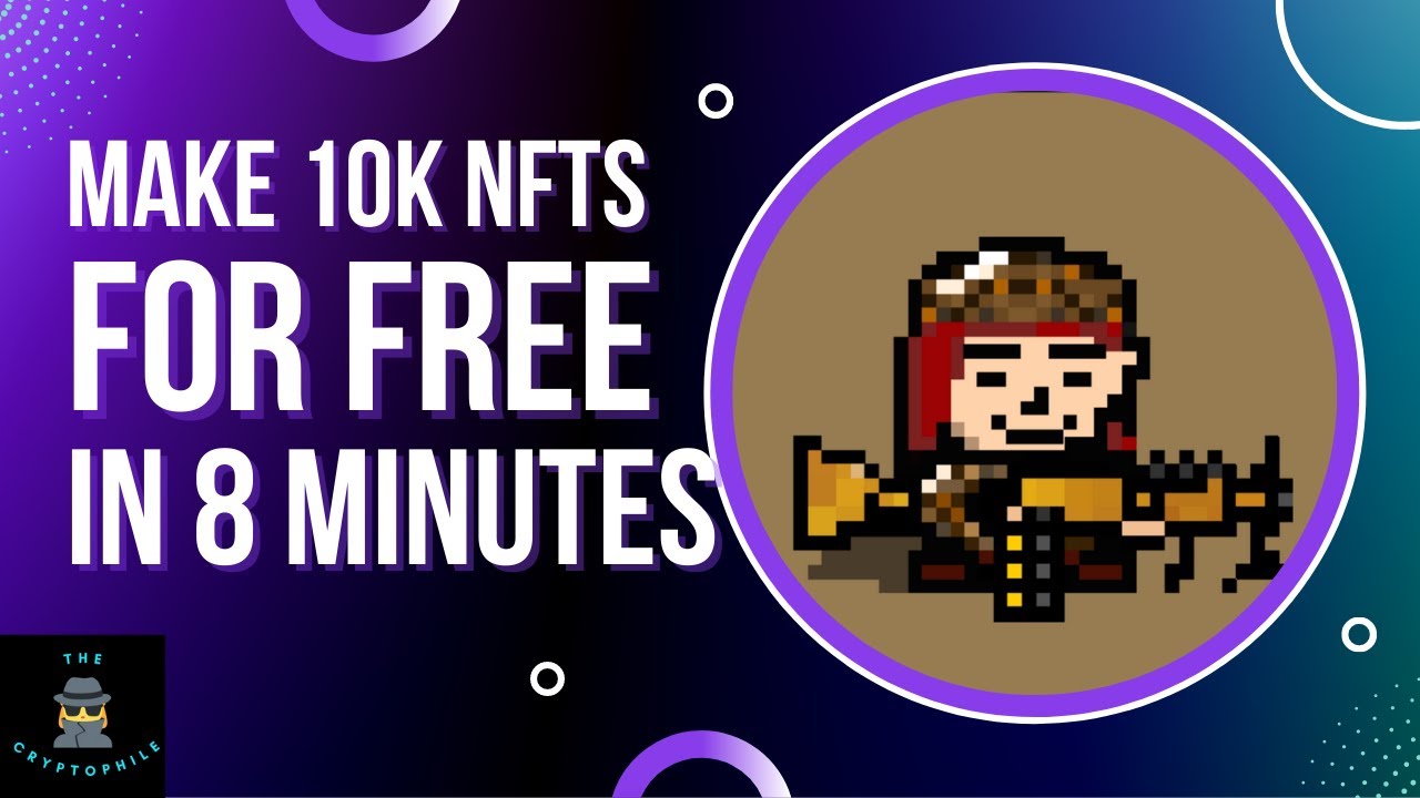 Generate 10,000 NFTs With Metadata | For Beginners | Get Started With NFTs Today!