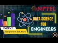 NPTEL Data Science For Engineers Week1 Quiz Assignment Solutions | Jan 2024 |  IIT Madras