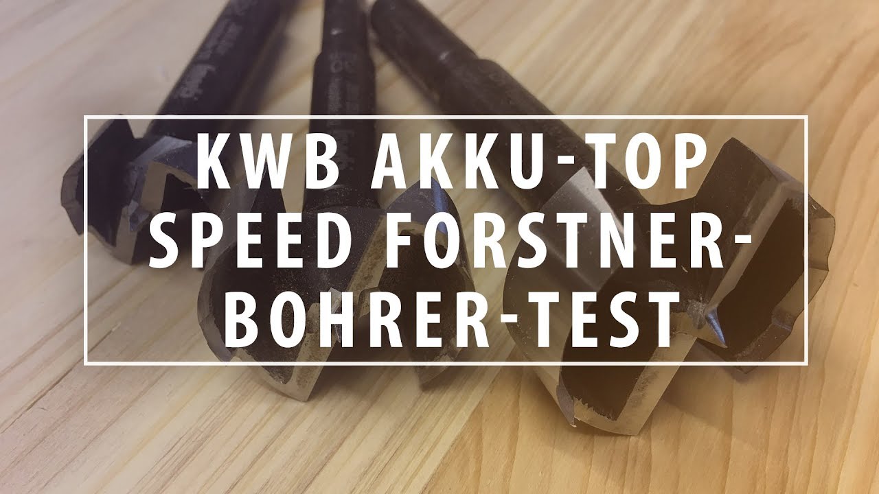 S Kwb AKKU-TOP Jeu De Forets Forestiers Speed - Jeu De Forets Pour Le Travail Du Bois, DIN 7483 G (convient à Toutes Les Perceuses Rotatives Et à Percussion Boite A Outil