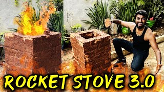 Building a New ROCKET STOVE ? Got HURT ? ராக்கெட் அடுப்பு | DAN JR VLOGS