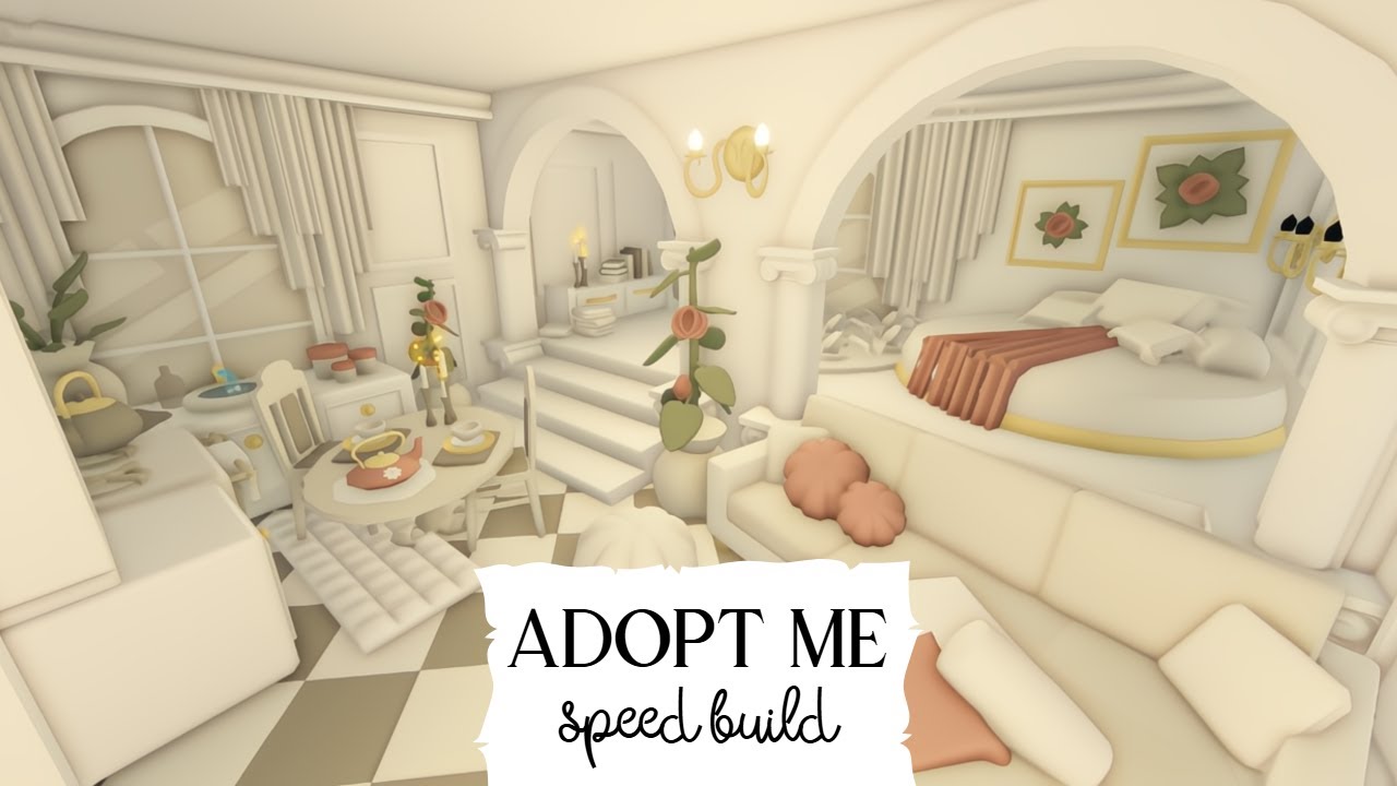 Royal Warm Tiny Home Speed Build 🥀 Roblox Adopt Me!