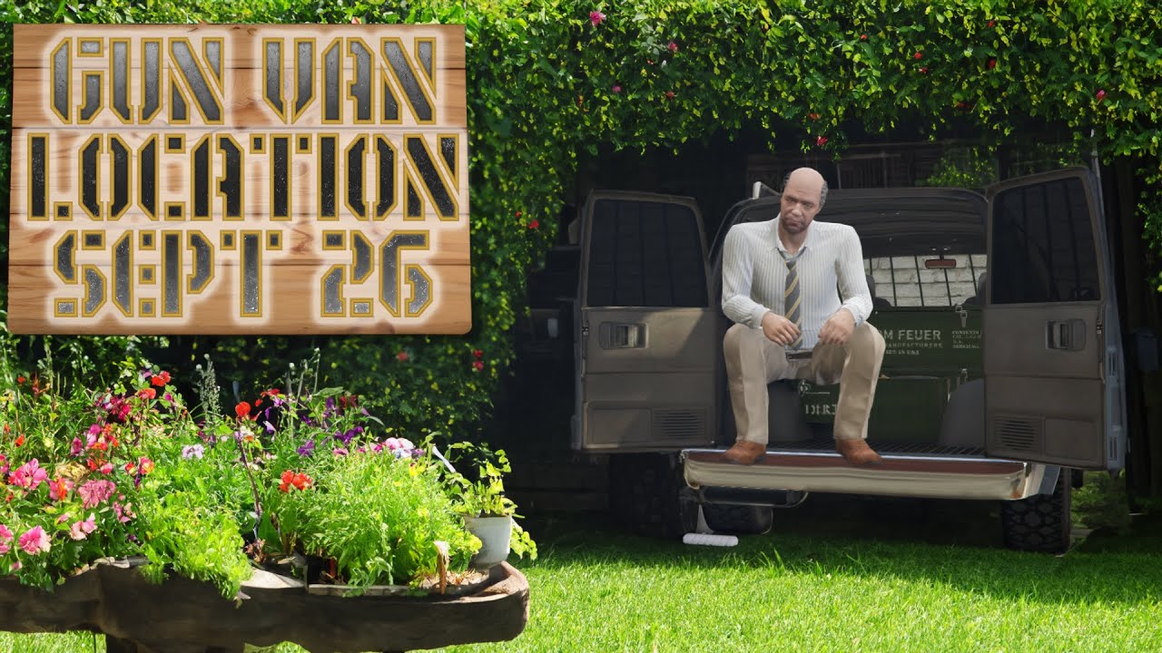 Gun Van Location Today September 26 |  GTA Online Gun Van Location TODAY |