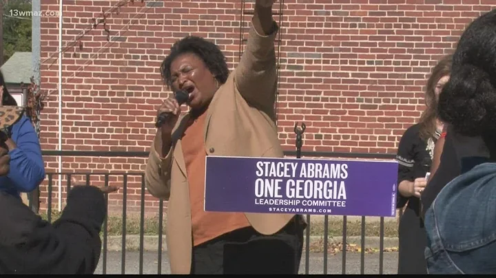 Georgia governor candidate Stacey Abrams brings campaign to Milledgeville