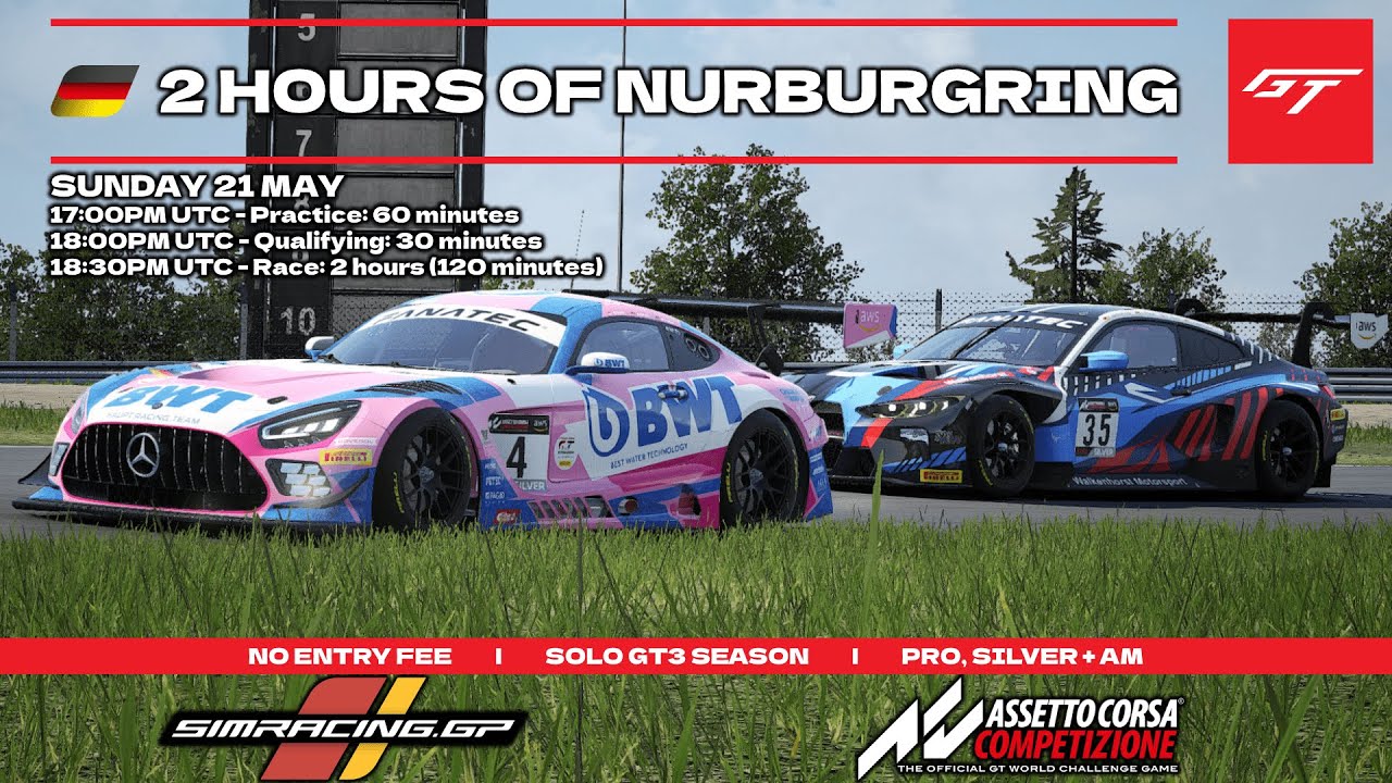 FORMULA GT Racing League - ACC - World Challenge - Round 4 @ Nurburgring