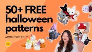 50+ FREE Halloween Day Crochet Patterns Roundup