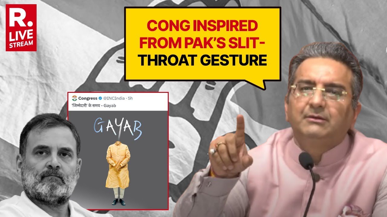 LIVE: BJP’s Sharp Attack On Cong For Pro- Pak Line With Objectionable ...