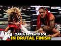 Sol Ruca vs Zaria Highlights: Brutal Betrayal Ends Last Woman Standing War | Wrestling News