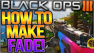 FADE CAMO TUTORIAL! Black Ops 3 "Fade Camo" Paintshop Tutorial! (BO3 COOL Fade Camo Tutorial)