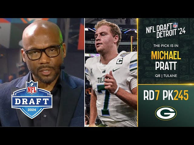 NFL Draft 2024 Day 3 | Packers select QB Michael Pratt from Tulane University with the 245th pick class=
