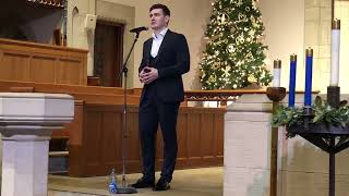 Emmet Cahill, &quot;O Come, O Come Emmanuel&quot; - Columbia, SC 12/8/22