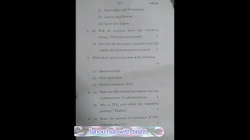 CHE- 09 Biochemistry।। june 2022 question paper।। #ignou #ignouquestionpaper #che09