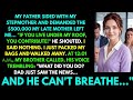 My Father Sided With My Stepmother & Demanded The $500.000 My Late Mother Left Me.Then Saw The News