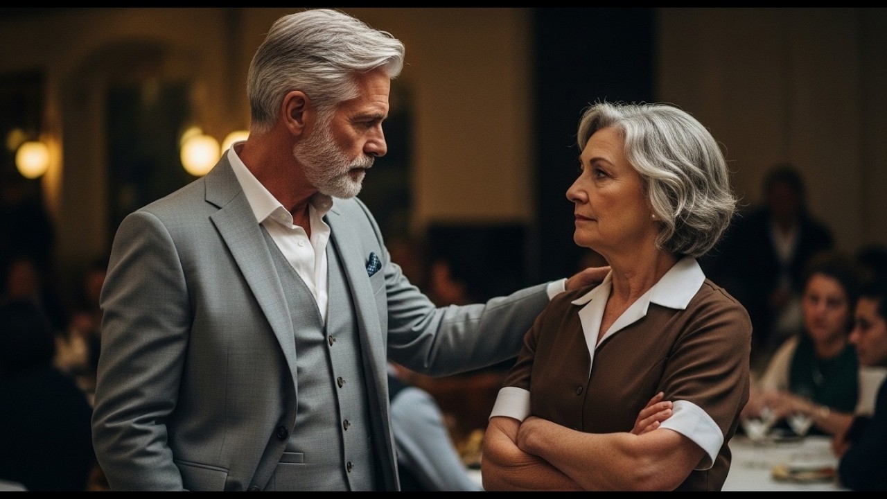 A Waitress Helped an Old Man Daily Until His Son Walked In Laughing