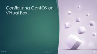 #1 - Configuring CentOS on Windows using VirtualBox