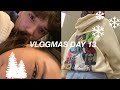 vlogmas day 13 // andrea alayo