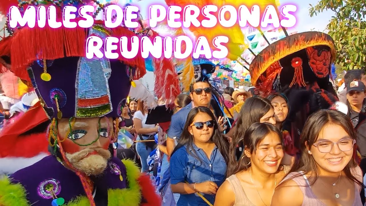 Carnaval Jiutepec Morelos 2025 🇲🇽 en los sones Banda la Atractiva 