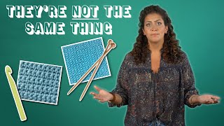 What's the Difference Between Knitting and Crochet?