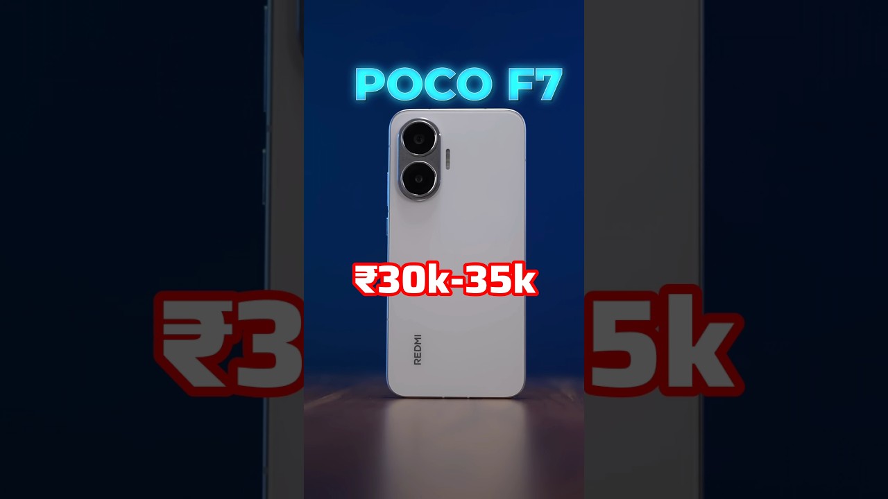 POCO F7 Review in 30 Seconds – Performance Monster! 🚀 