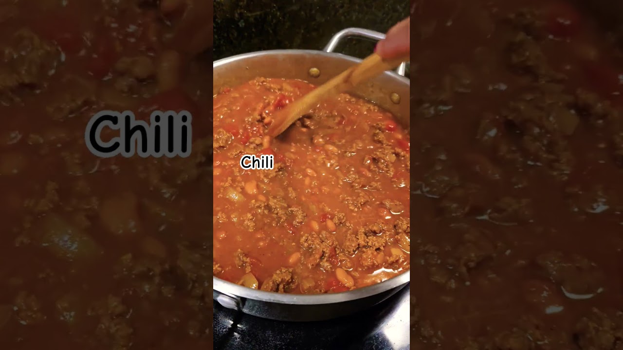 Chili for Cold weather 😋 🥶 