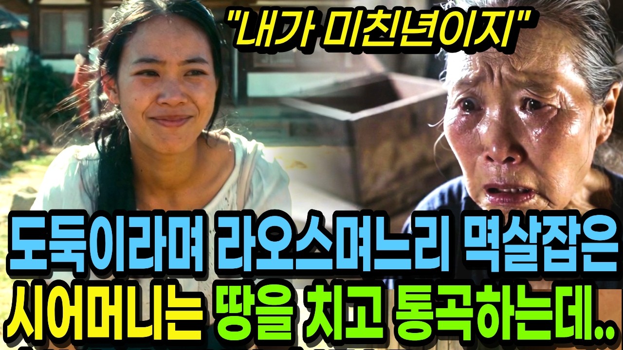 아들 죽고, 몰래 돈 모으는 라오스 며느리, 수상한 비밀금고 여는 순간 충격에 오열했어요ㅣ매일 구박하던 욕쟁이 시어머니가 며느리를 딸이라고 부른 이유ㅣ오디오북 노후인생