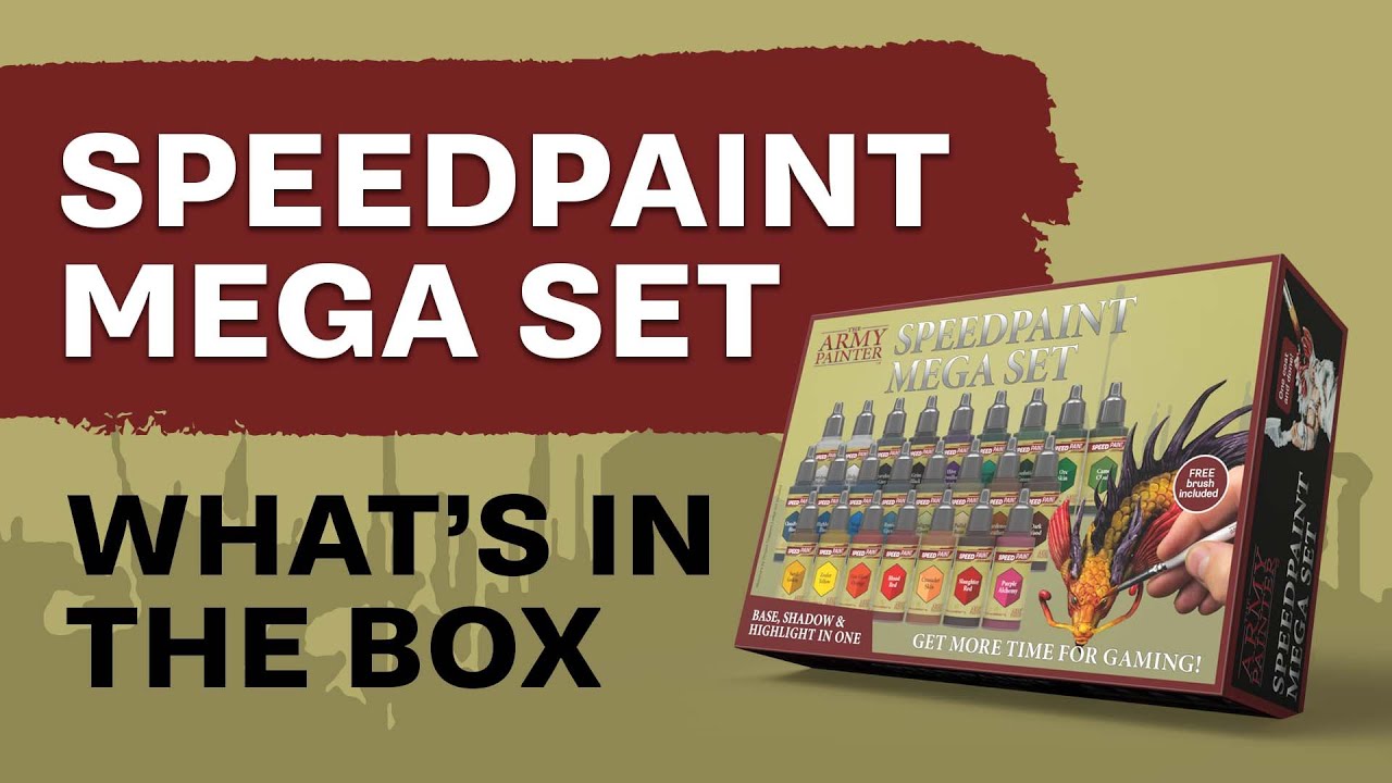 Speedpaint Mega Set 2.0 & Racking System — The Army Painter - PHD Games