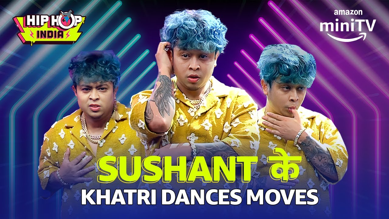 Sushant Khatri  AMAZING DANCE MOVES Hip Hop India  Amazon minTV