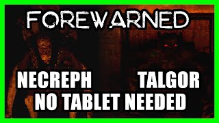 FOREWARNED: VS Necreph & Talgor, NO TABLET, Brutal Difficulty, Locked Chests, Solo