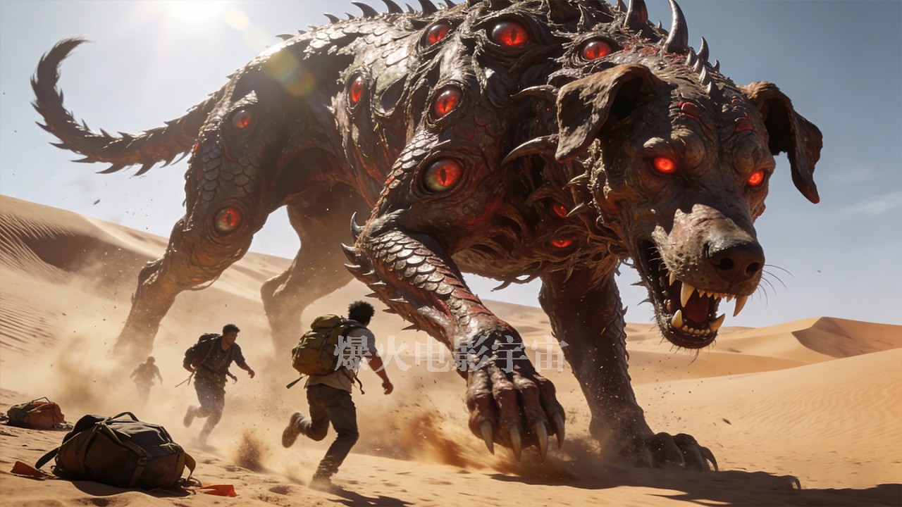 Появляется гигантское чудовище, превращая поиски сокровищ в пустыне в отчаянное бегство!