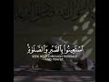 يا أيها الذين آمنوا استعينوا بالصبر والصلاة إن الله مع الصابرين القارىء فارس عباد 