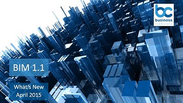 BIM 1.1 Whats New