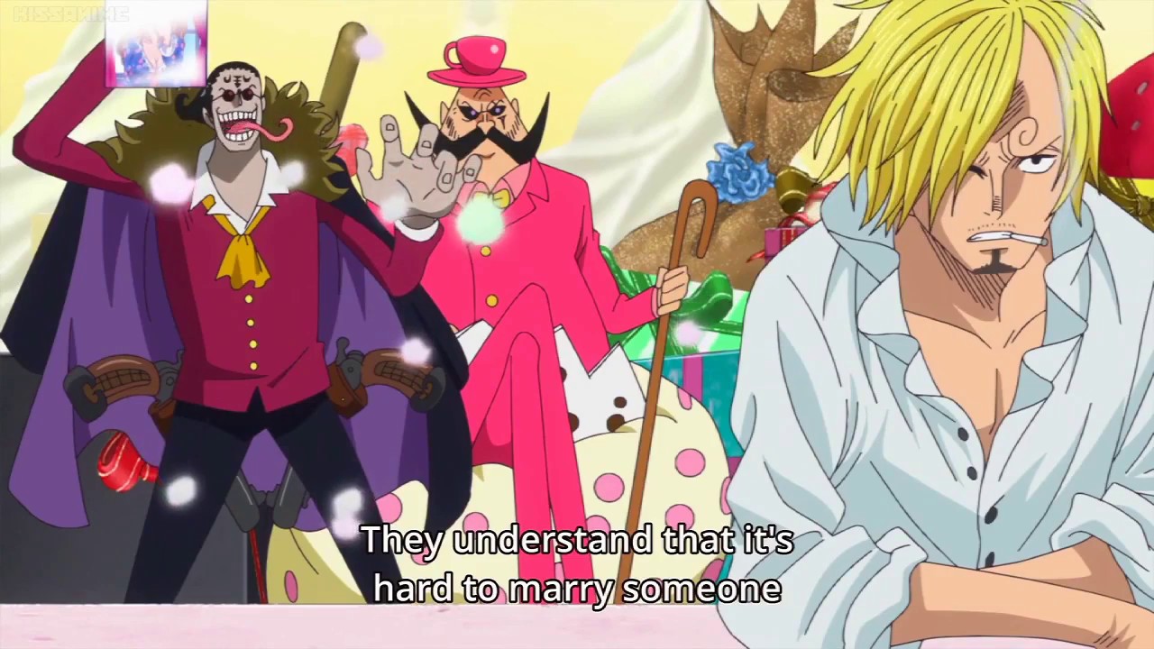 Sanji Met His Fiancee Charlotte Pudding One Piece Ep 7 Youtube