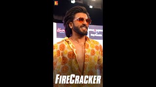 Dhamakedaar song launch of Firecracker ???? | Jayeshbhai Jordaar | Ranveer Singh | #yrfshorts 