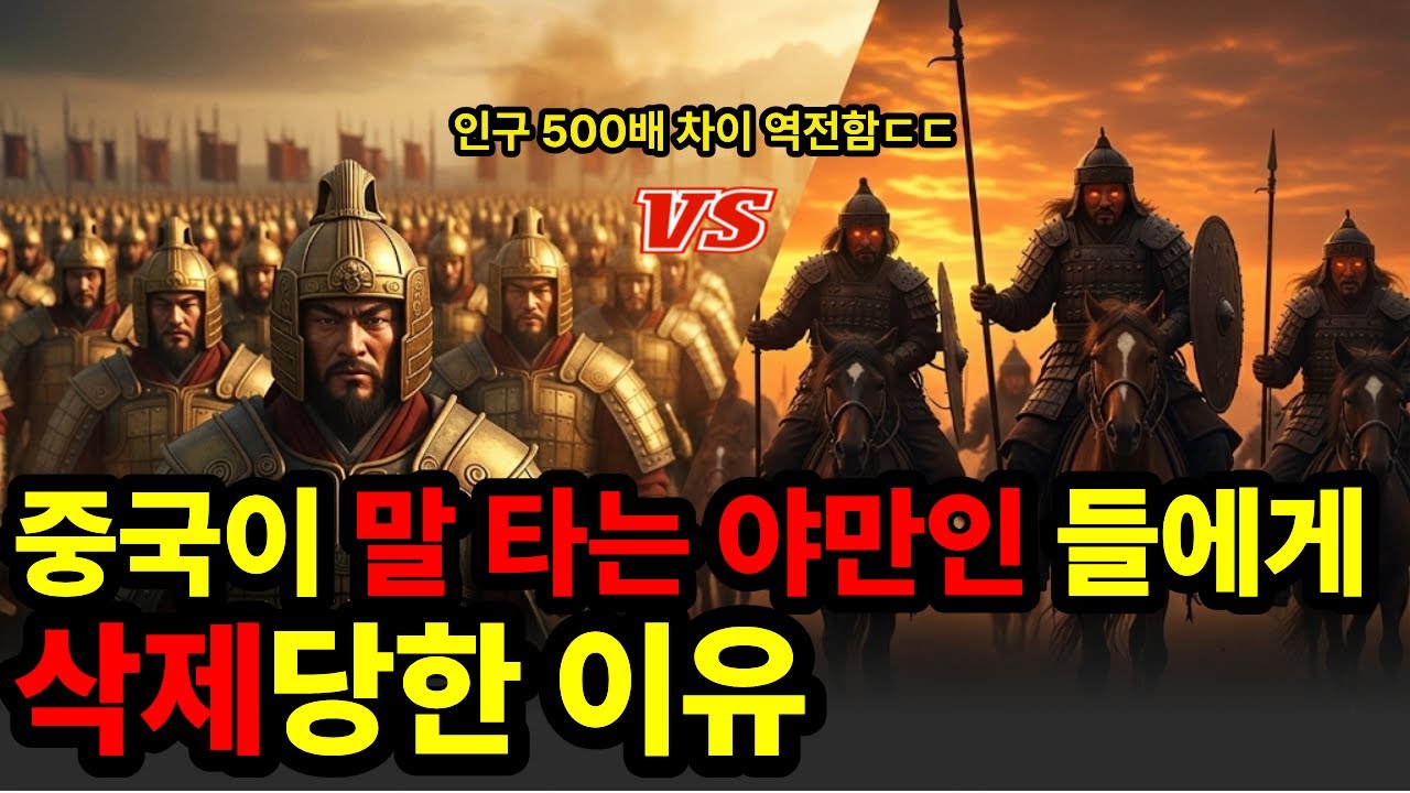 사상 최강 금나라가 고작 10만 몽골군에게 멸망한 결정적 이유 (역대급 참상 주의)