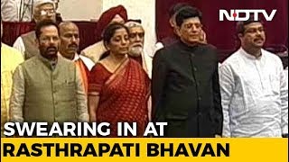 9 New Union Ministers Take Oath As PM Modi Revamps Cabinet screenshot 3