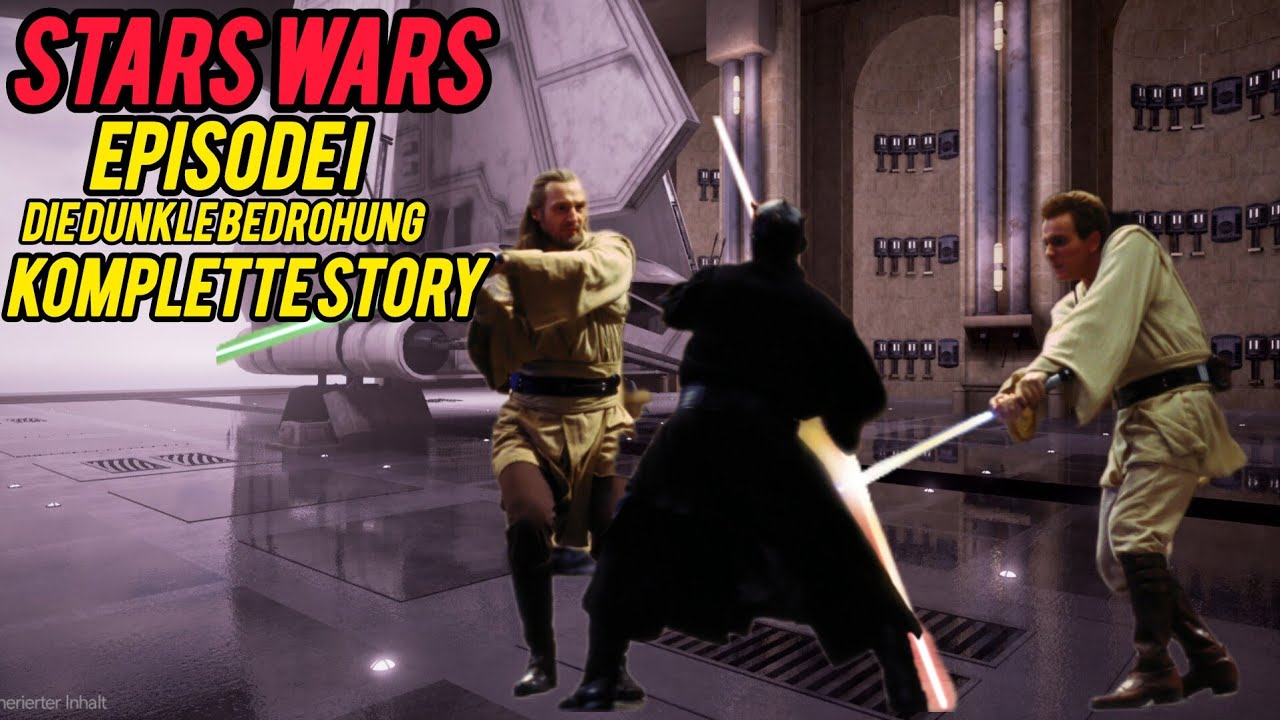 Star Wars: Episode I – Die dunkle Bedrohung | Komplettes Let's Play Deutsch 🎮